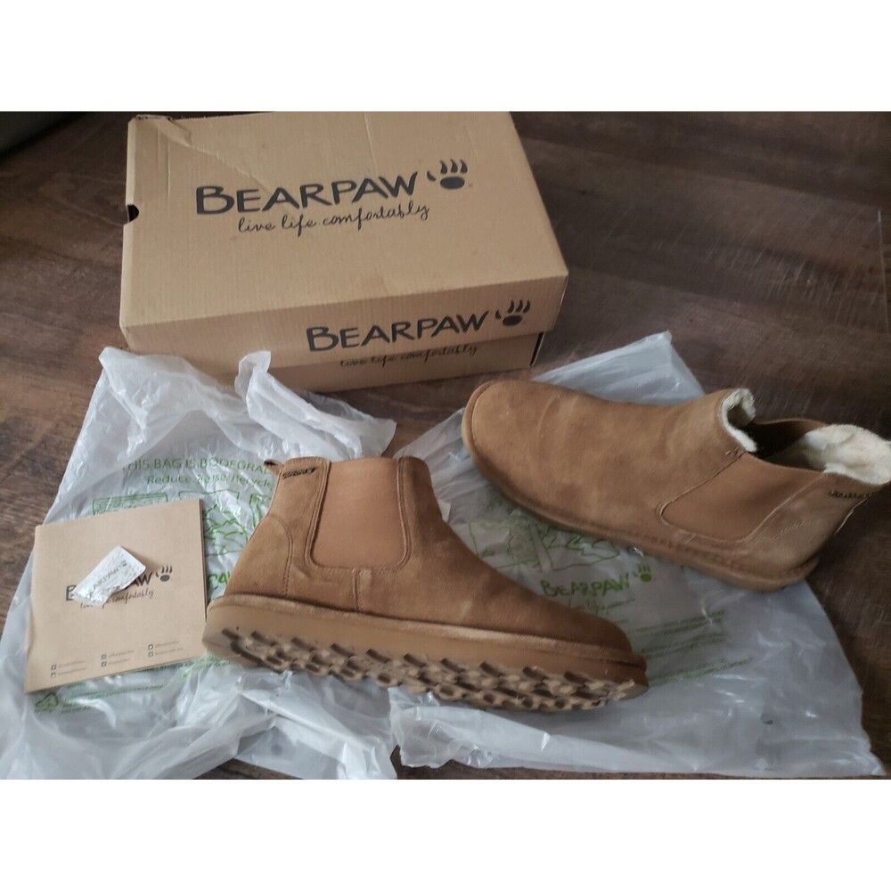 Womens 10 Suede Bearpaw Boots